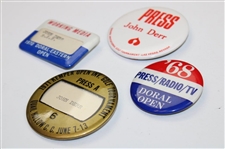 1960's-70's Sahara, Doral Eastern, Kemper & Doral Badges - John Derr Collection