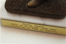 Walter Hagen Centennial Of Golf In America Golfer Of The Decade 1918-1927 Statue w/Certificate