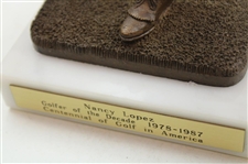 Nancy Lopez Centennial Of Golf In America Golfer Of The Decade 1978-1987 Statue w/Certificate