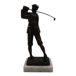 C.B. Macdonald Centennial Of Golf In America Golfer Of The Decade 1888-1988 Statue w/Certificate