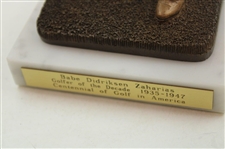 Babe Didrikson Centennial Of Golf In America Golfer Of The Decade 1935-1947 Statue w/Certificate