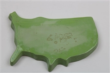 Unknown Masters 1950’s Glazed Pottery Tray In Shape Of The United States
