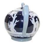 1899 Blue Copeland Spode Teapot With Lid