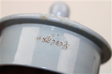 1899 Blue Copeland Spode Teapot With Lid