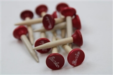 Box Of Twelve (12) Burke Peg Celluloid Tees