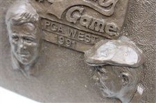 1991 The Skins Game Prototype Plaque