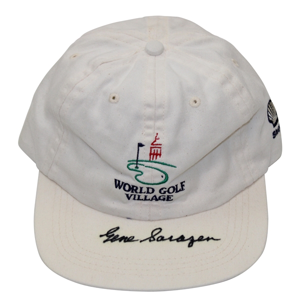 Gene Sarazen Signed Personal World Golf Village Hat - Sarazen Collection JSA ALOA
