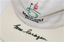 Gene Sarazen Signed Personal World Golf Village Hat - Sarazen Collection JSA ALOA