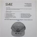 Gene Sarazen Signed Personal World Golf Village Hat - Sarazen Collection JSA ALOA