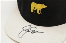 Gene Sarazen's Personal Jack Nicklaus Signed Golden Bear Logo Hat - Sarazen Collection JSA ALOA