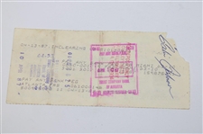 Gene Sarazen Signed Personal Check to His Caddy at Augusta - Sarazen Collection JSA ALOA