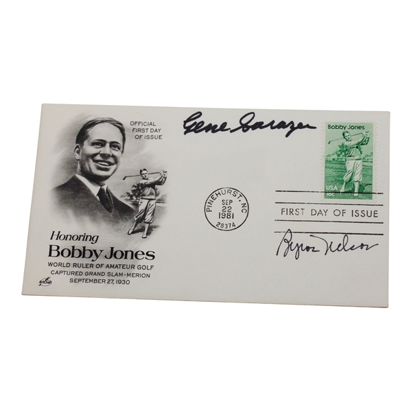 Gene Sarazen & Byron Nelson Signed First Day Of Issue - Sarazen Collection JSA ALOA