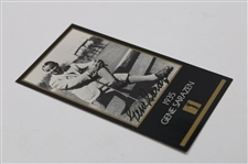 Gene Sarazen Signed 1935 Champions Of Golf The Masters Collection Card - Sarazen Collection JSA ALOA