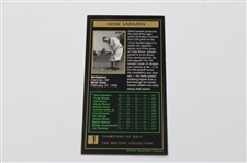 Gene Sarazen Signed 1935 Champions Of Golf The Masters Collection Card - Sarazen Collection JSA ALOA