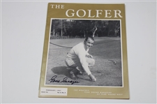 Gene Sarazen Signed Two (2) Personal February 1957 The Golfer Magazines - Sarazen Collection JSA ALOA