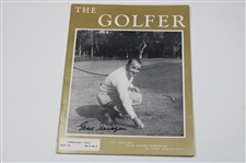 Gene Sarazen Signed Two (2) Personal February 1957 The Golfer Magazines - Sarazen Collection JSA ALOA