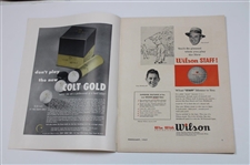 Gene Sarazen Signed Two (2) Personal February 1957 The Golfer Magazines - Sarazen Collection JSA ALOA