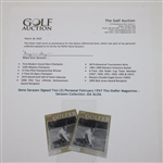 Gene Sarazen Signed Two (2) Personal February 1957 The Golfer Magazines - Sarazen Collection JSA ALOA