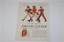 Gene Sarazen's Personal Libby's Tomato Juice Ad & Camels Ad - Sarazen Collection
