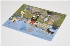 Jack Nicklaus Signed Open Championship Collage Photo JSA ALOA