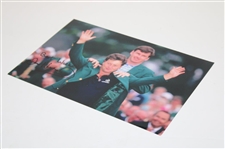 Ian Woosnam Signed 1991 Masters Tournament Green Jacket Ceremony Photo JSA ALOA