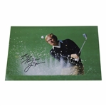 Jack Nicklaus Signed Masters Bunker Shot Photo Personalized To Nick JSA ALOA