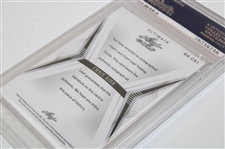 Kevin Na, Chris Kirk & Peter Uihlein Signed Upper Deck & Leaf Golf Cards All PSA GEM MT 10