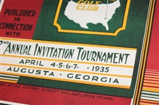Augusta National Yearbook 2nd Annual Invitation Tournament Poster