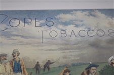 Cope's Tobacco Golf Scene Print By Artist George Pipeshank