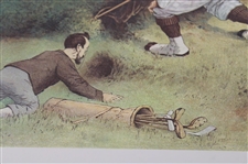 Cope's Tobacco Golf Scene Print By Artist George Pipeshank