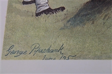 Cope's Tobacco Golf Scene Print By Artist George Pipeshank