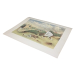 Cope's Tobacco Golf Scene Print By Artist George Pipeshank