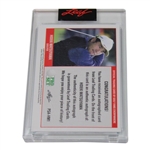Hideki Matsuyama Signed Leaf Rookie Pro Set Card #1/12
