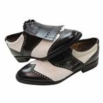 Gary Players Personal Black & White Nebuloni Golf Shoes