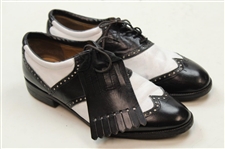 Gary Player's Personal Black & White Nebuloni Golf Shoes