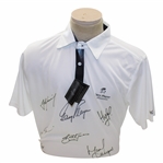 Gary Player & Twelve Others Signed Gary Player Invitational Polo JSA ALOA