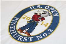 2014 US Open at Pinehurst No.2 White Embroidered Flag - Martin Kaymer Winner