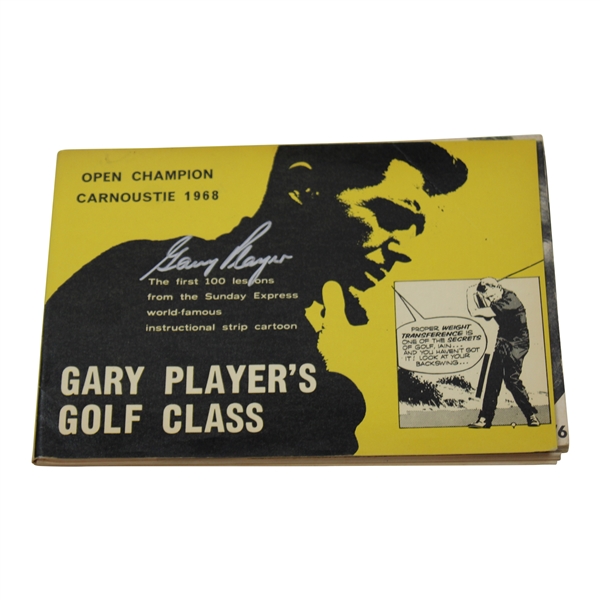 Gary Player Signed Gary Players Golf Class Book JSA ALOA