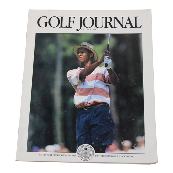 October 1994 Golf Journal w/Tiger Cover