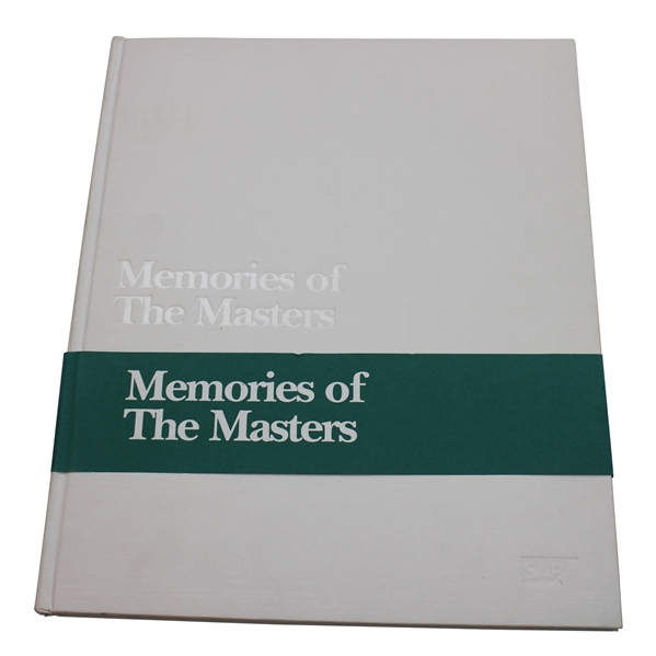 Memories of The Masters Book By Gary Player & Ernie Els