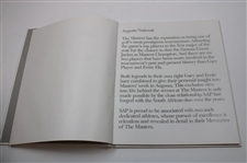 Memories of The Masters Book By Gary Player & Ernie Els