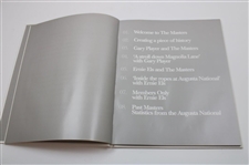 Memories of The Masters Book By Gary Player & Ernie Els