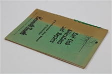 Kenneth Smith Golf Club Alterations and Repairs Manual 