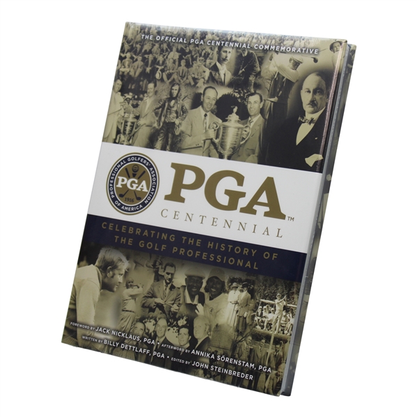 PGA Centennial Celebrating The History of The Golf Professional Book By Billy Dettlaff Unopened In Original Plastic Wrap