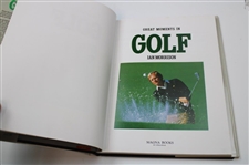 1987 'Great Moments In Golf' Book By Ian Morrison