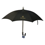 Black Gary Player Logo Umbrella
