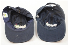 1999-2000 Masters Tournament Navy Blue Hats - John Derr Collection