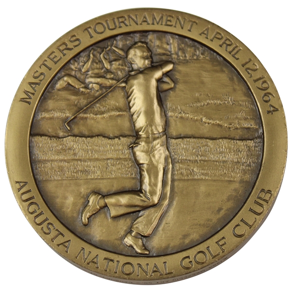 1964 Masters Tournament Arnold Palmer Commemorative Medallion