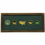 Augusta National Masters Blazer Patch Collection - Framed
