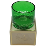 Augusta National GC Masters Limited Emerald Cut Glass Candle Holder w/Box